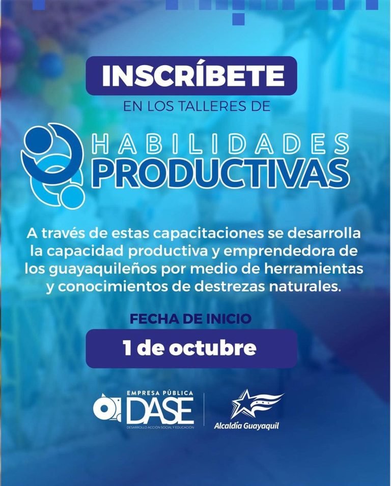 Abiertas las inscripciones para los talleres de Habilidades Productivas